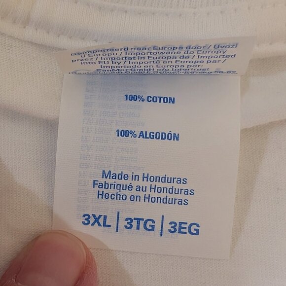 F-Bomb Short Sleeve T-Shirt WHITE  Size 3XL - Picture 7 of 7